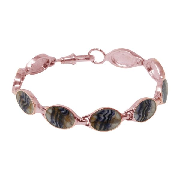 Rose Gold Blue Joh Bracelet