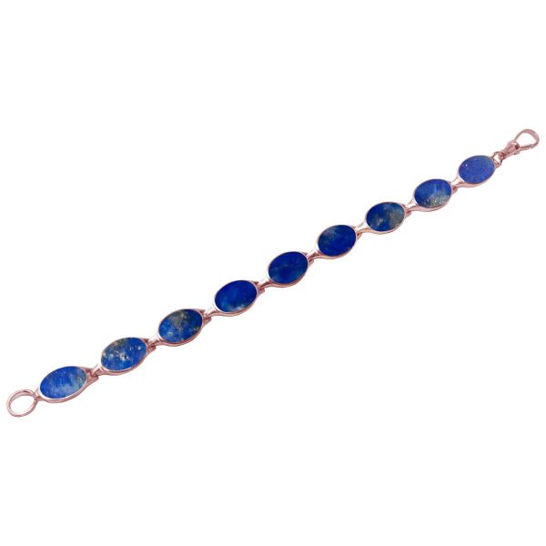 Rose Gold Lapis Bracelet