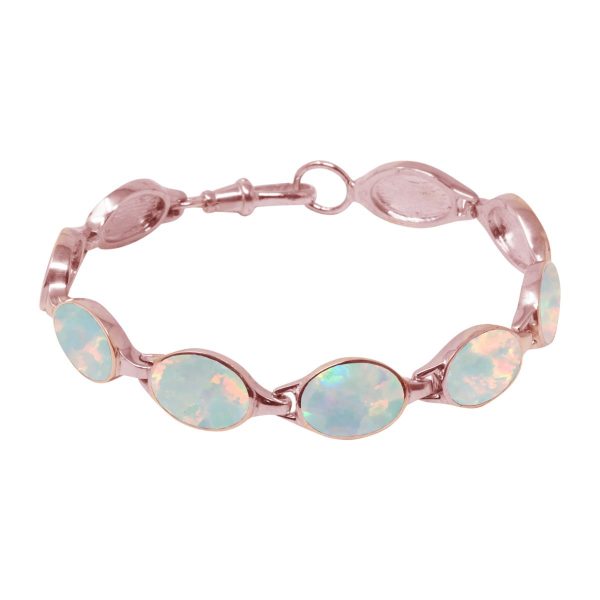 Rose Gold Opalite Sun Ice Bracelet