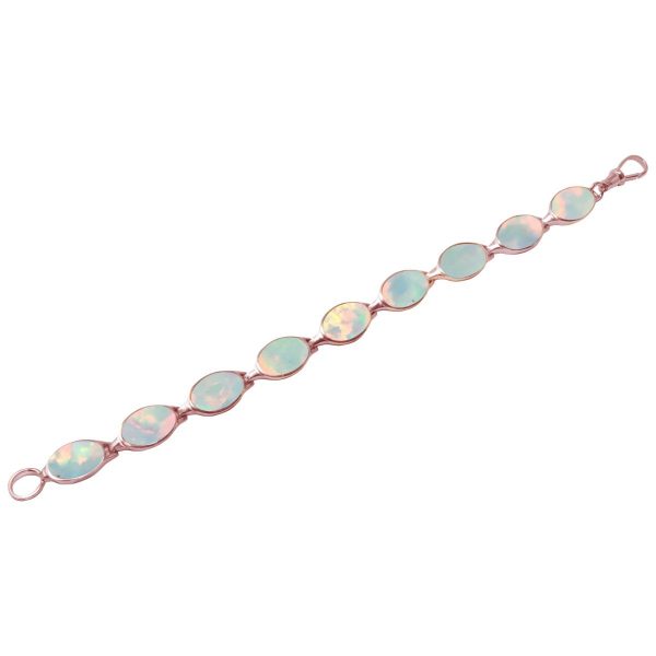 Rose Gold Opalite Sun Ice Bracelet