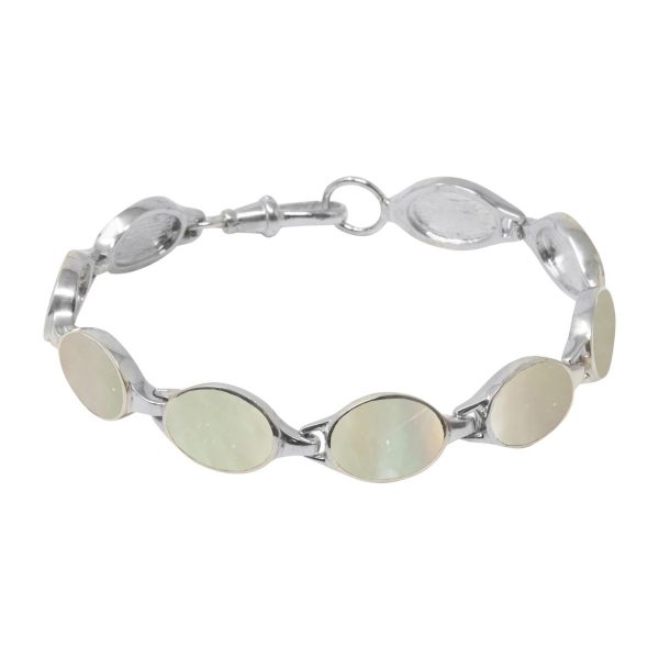 Silver Mother of Pearl Bracelet