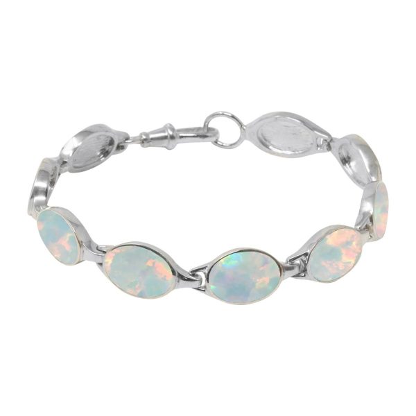 Silver Opalite Bracelet