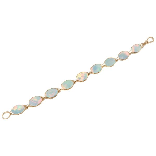 Yellow Gold Opalite Sun Ice Bracelet