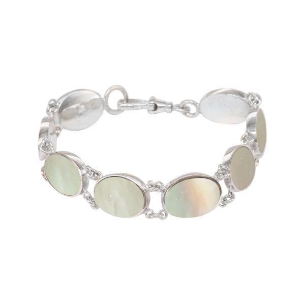 Silver Mother of Pearl Bracelet