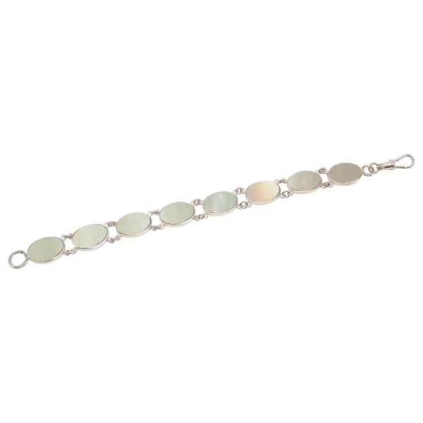 Silver Mother of Pearl Bracelet