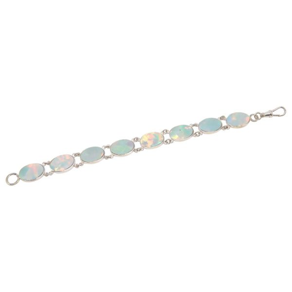 Silver Opalite Bracelet