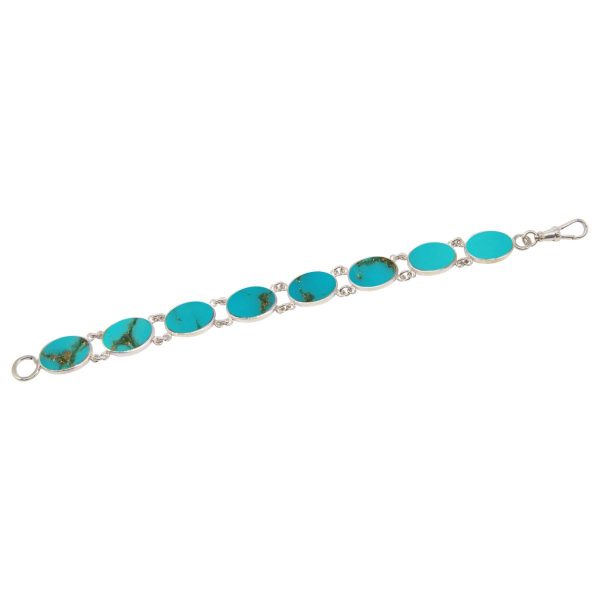 Silver Turquoise Bracelet