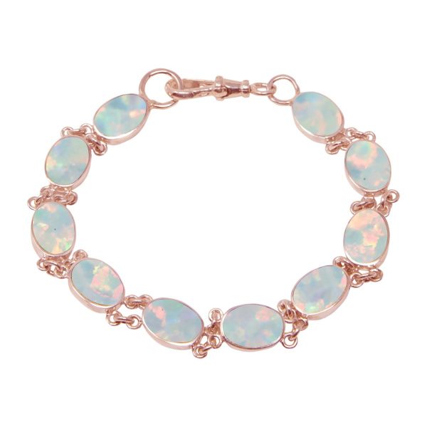 Rose Gold Opalite Sun Ice Bracelet