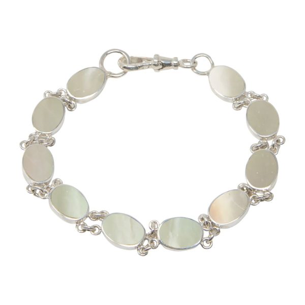 Silver Mother of Pearl Bracelet