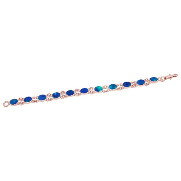 Rose Gold Opalite Cobalt Blue Bracelet