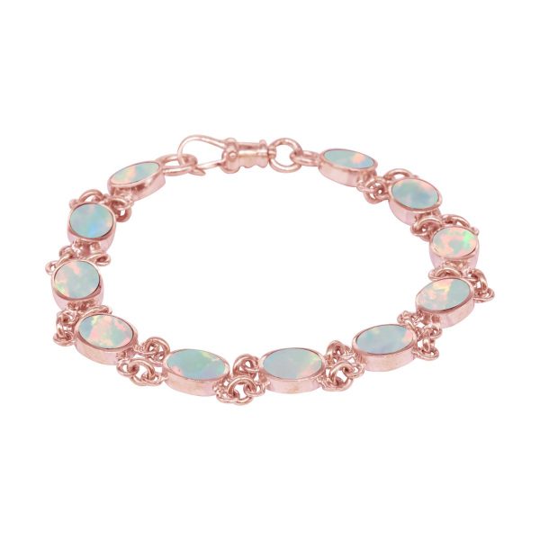 Rose Gold Opalite Sun Ice Bracelet