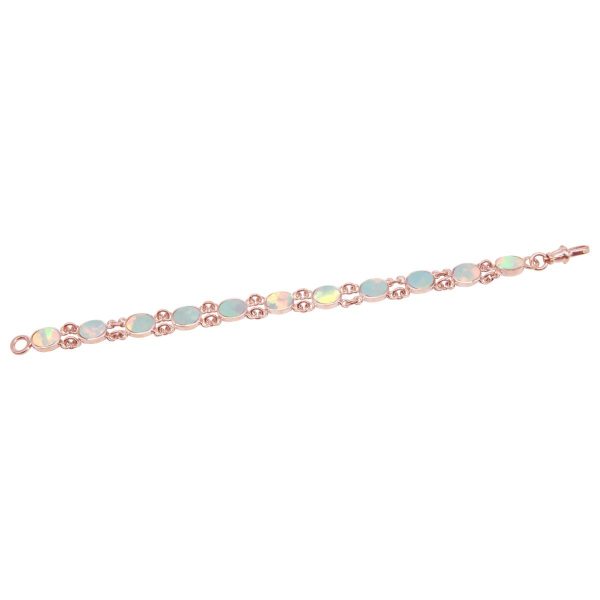 Rose Gold Opalite Sun Ice Bracelet