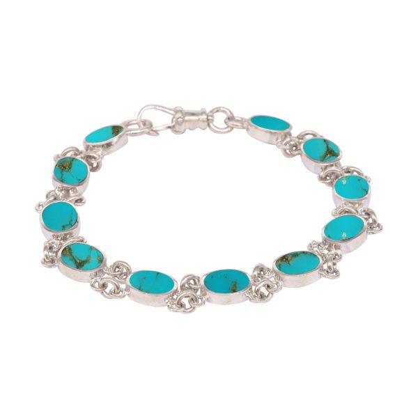 Silver Turquoise Bracelet