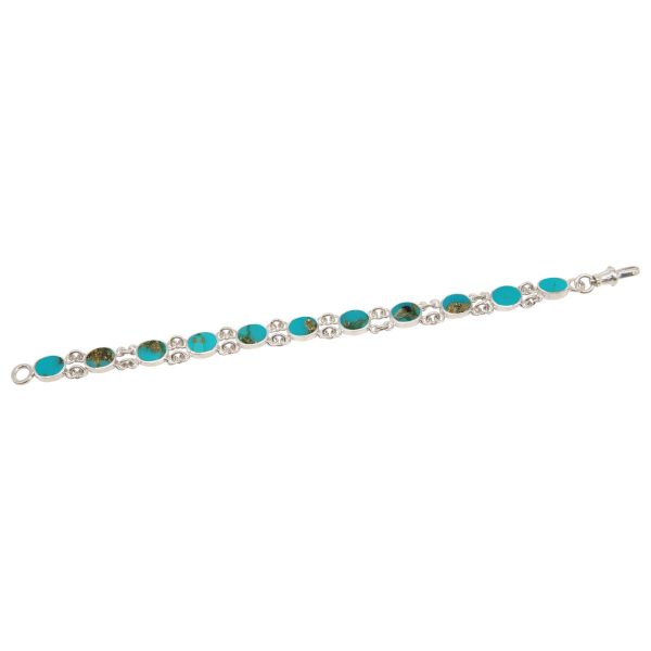 Silver Turquoise Bracelet