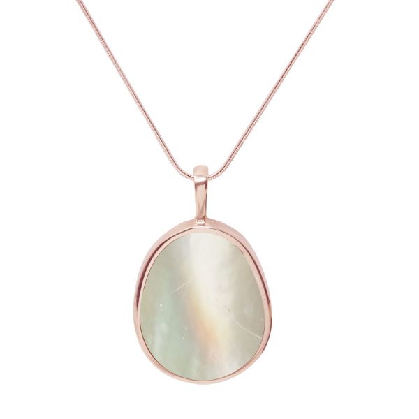 Rose Gold Mother of Pearl Pendant