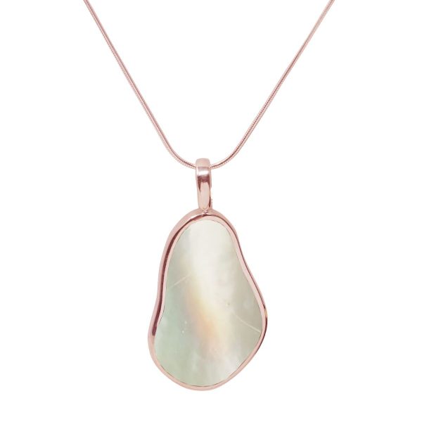 Rose Gold Mother of Pearl Pendant