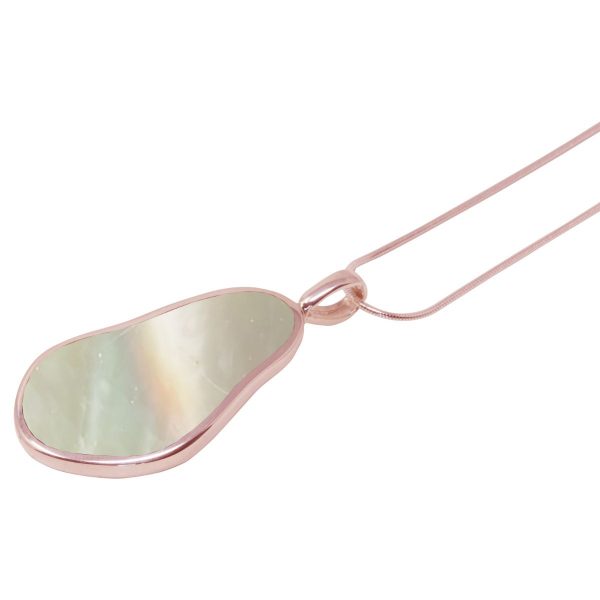 Rose Gold Mother of Pearl Pendant