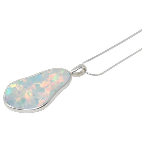 Silver Opalite Pendant