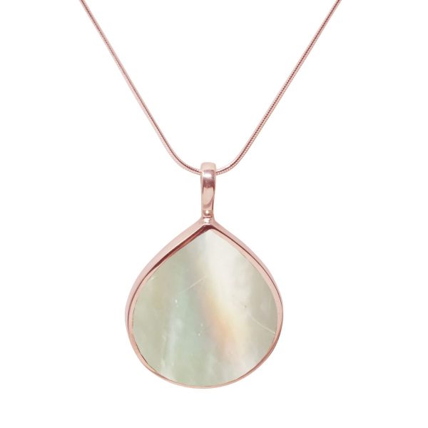 Rose Gold Mother of Pearl Pendant