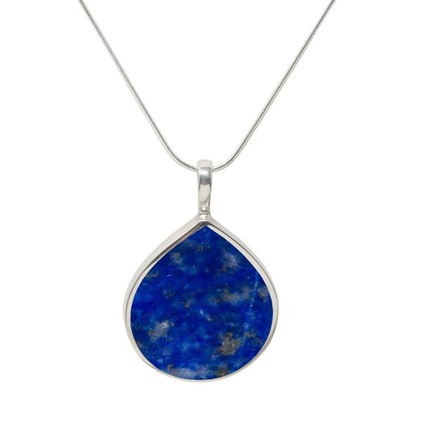 Silver Lapis Pendant