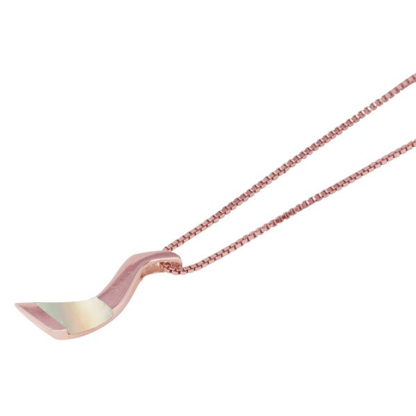 Rose Gold Mother of Pearl Pendant