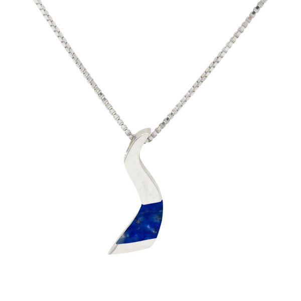 Silver Lapis Pendant