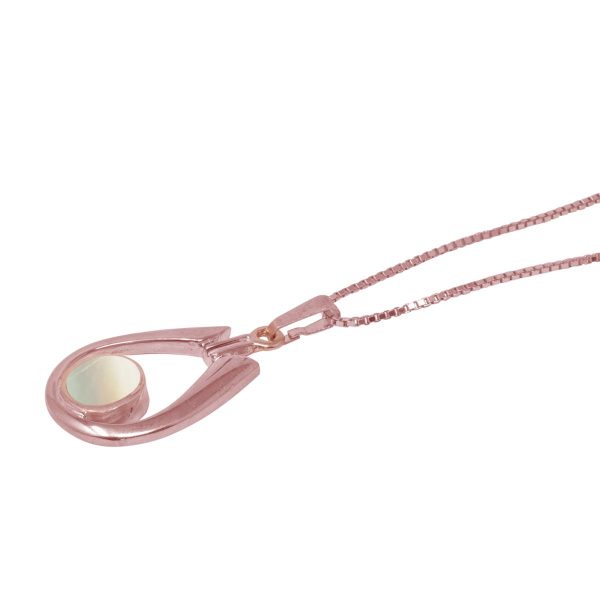 Rose Gold Mother of Pearl Pendant