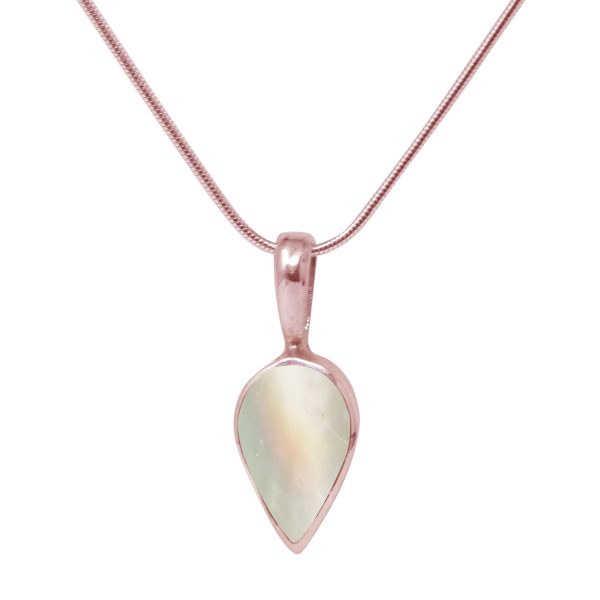 Rose Gold Mother of Pearl Pendant