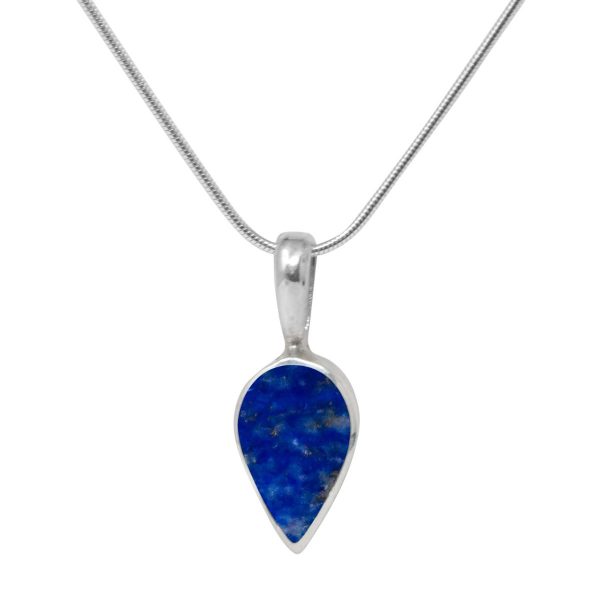 Silver Lapis Pendant