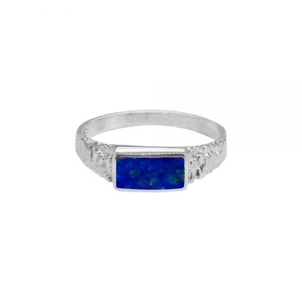 Silver Lapis Ring