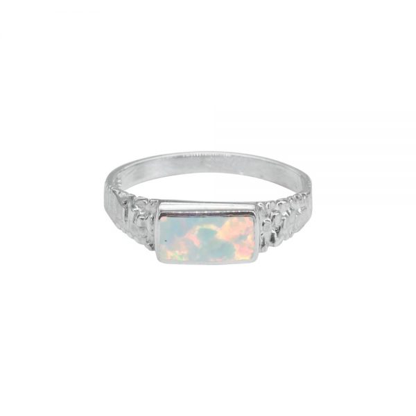 Silver Opalite Ring