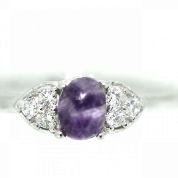 Diamond and blue john ring 2