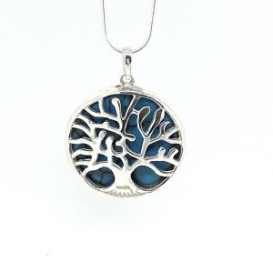 Silver tree of life pendant