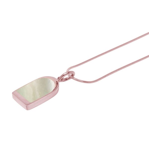 Rose Gold Mother of Pearl Pendant