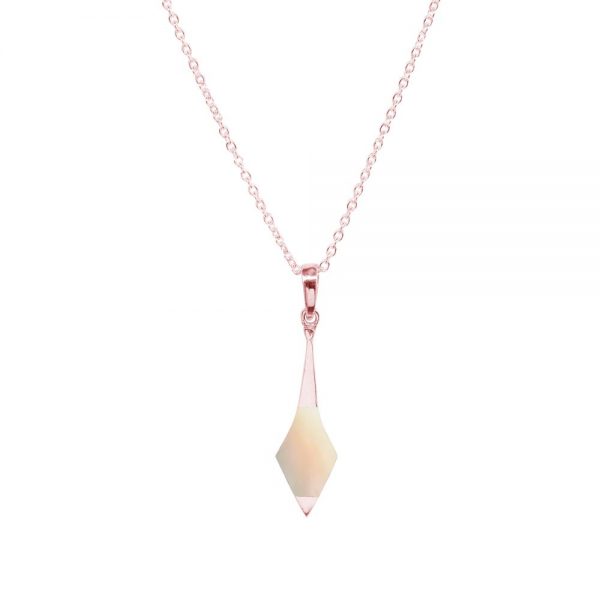 Rose Gold Mother of Pearl Pendant